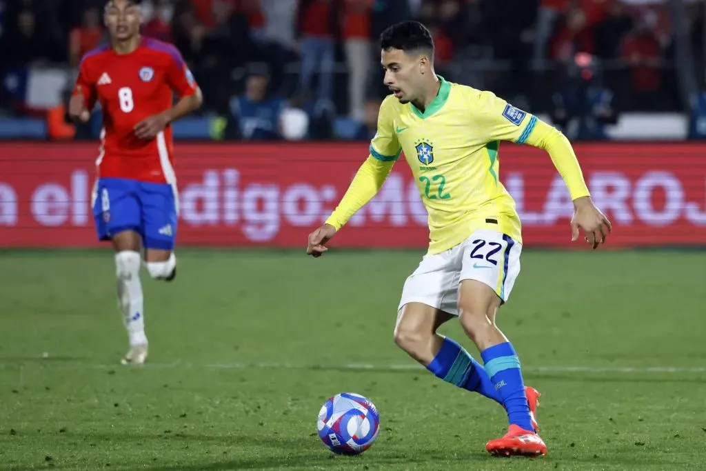 Martinelli jugó ante Chile. (Foto: Imago)