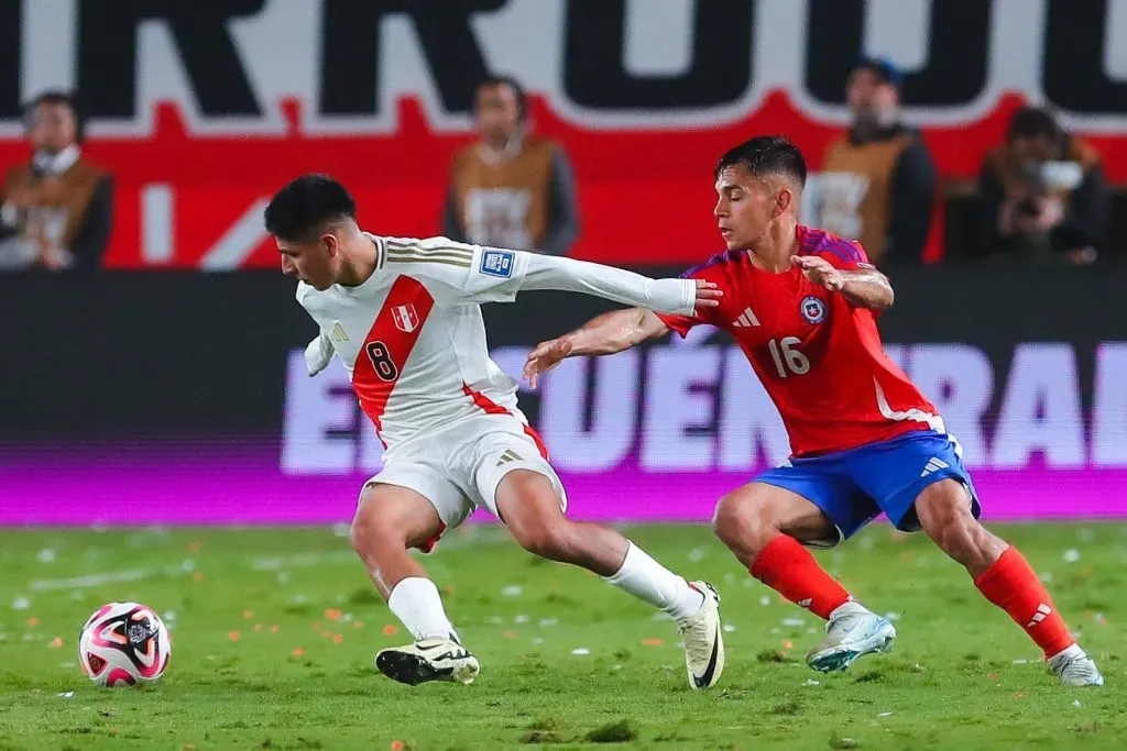 Selección Peruana contra Chile. (Foto: IMAGO).