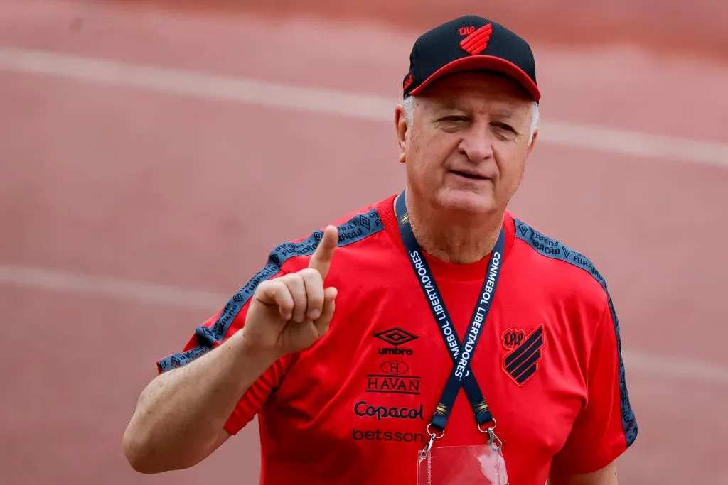 Luiz Felipe Scolari llevó al Paranaense a la final de la Copa Libertadores 2022.