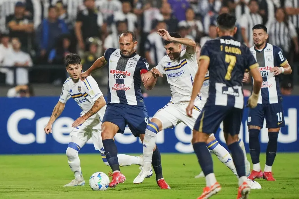 Alianza Lima y Boca Juniors en Perú. (Foto: CONMEBOL Libertadores).