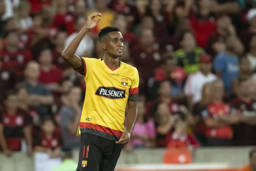 Flamengo X Barcelona de Guayaquil RIO DE JANEIRO, RJ – 11.03.2020: FLAMENGO X BARCELONA DE GUAYAQUIL – Fidel Martinez during Flamengo X Barcelona de Guayaquil, for the group stage of the Copa Libertadores, held in Maracan, this Wednesday night 10, in Rio de Janeiro, RJ. Photo: Celso Pupo/Fotoarena x1890811x PUBLICATIONxNOTxINxBRA CelsoxPupo