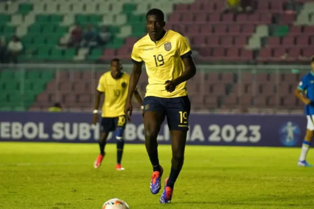 Juan Riquelme Angulo es el futuro de Ecuador. (Foto: FEF)