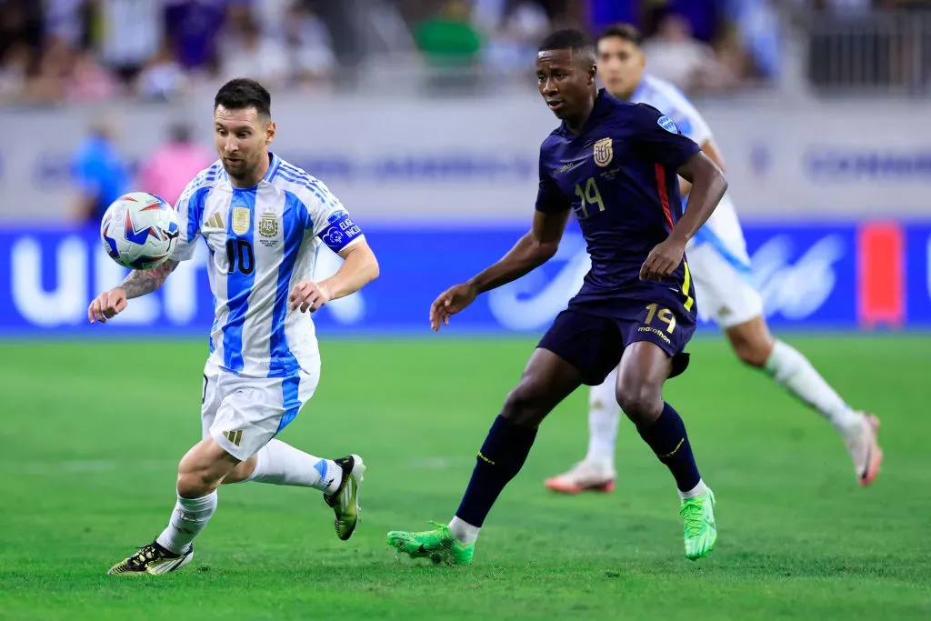 El último partido de Ecuador en USA fue la Copa América.