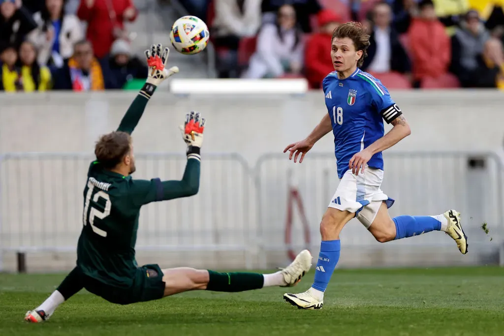 Ecuador vs. Italia – Javier Burrai Foto: Getty.