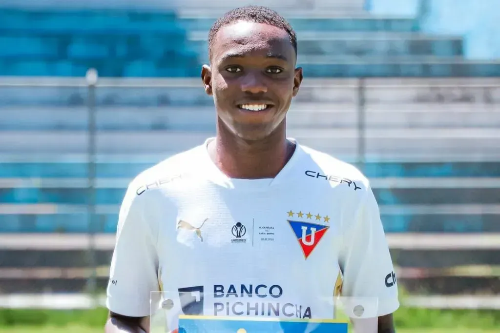 Ederson Castillo es la nueva joya de Liga de Quito. (Foto: LDU)