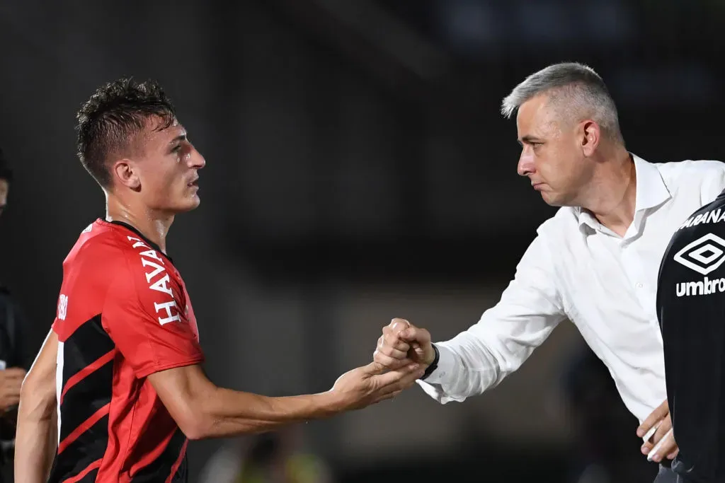 Tiago Nunes fue campeón con Athl. Paranense