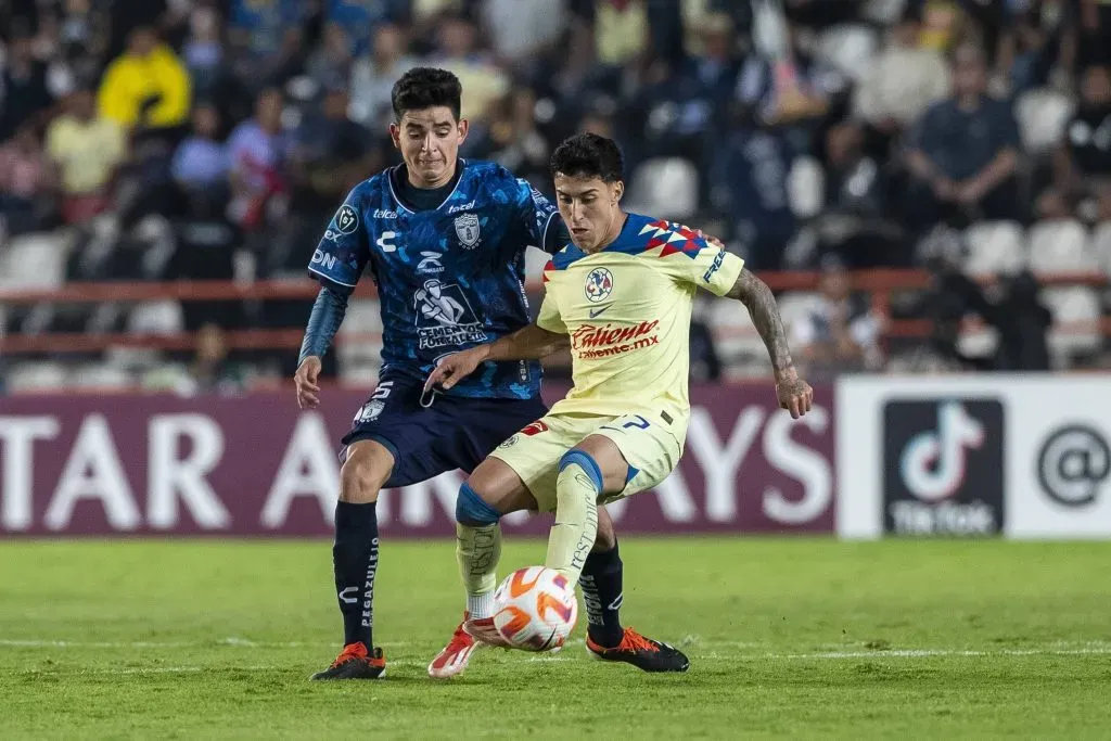 Pachuca y América juegan este miércoles la ida en el Estadio Hidalgo (Imago)