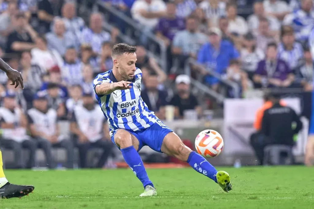 Canales anotó el 1-0 parcial para Rayados ante Tigres. (Imago)