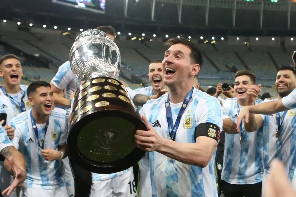 Lionel Messi fue elegido como el mejor jugador de la Copa América 2021 (Imago)
