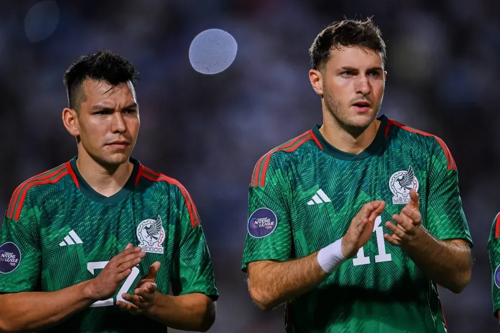 Chucky Lozano afirmó que Santiago Giménez debe ser el nuevo referente de la Selección Mexicana. (Imago)