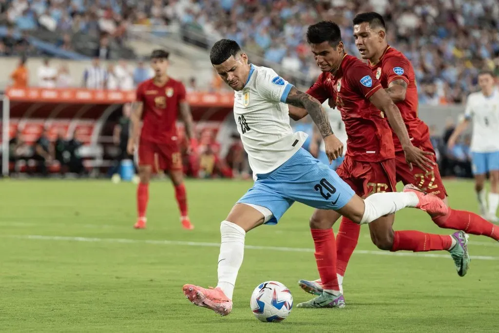 Maximiliano Araújo durante la Copa América 2024 (IMAGO)