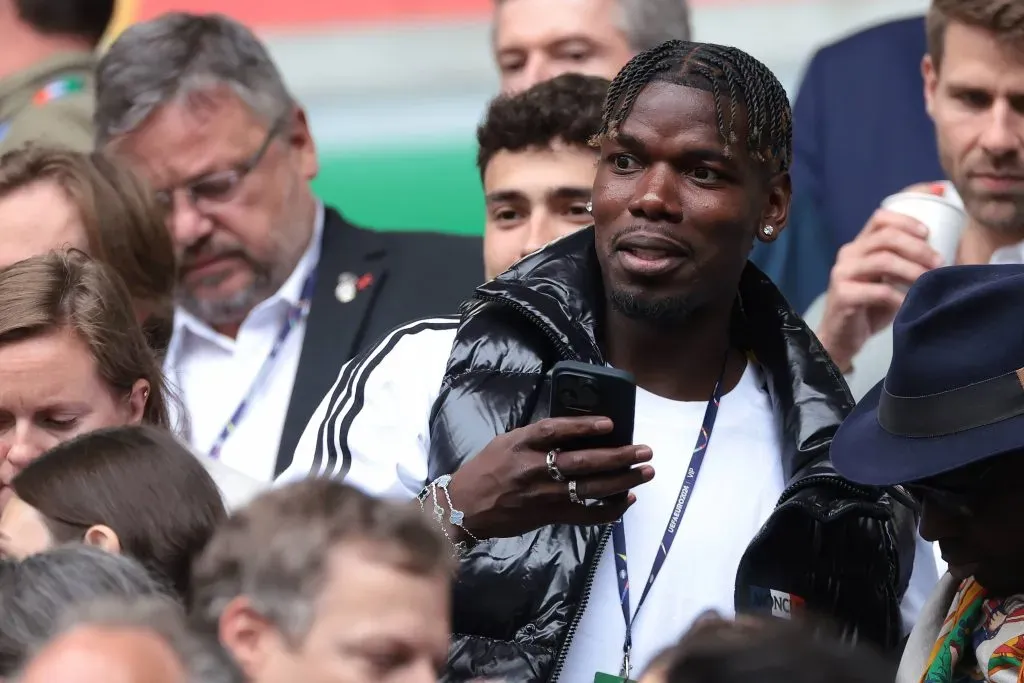 Paul Pogba, presente en la Eurocopa para apoyar a Francia (IMAGO)