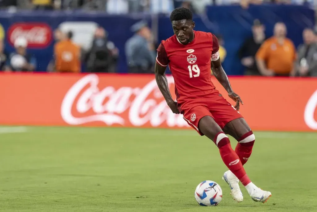 Alphonso Davies, la gran figura de Canadá. (Foto: IMAGO).