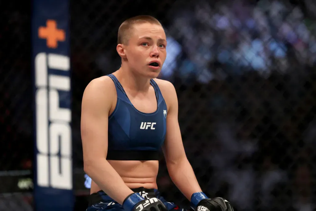 Rose Namajunas volvió a demostrar que es de las mejores en las artes marciales mixtas y dejó sin oportunidades a Tracy Cortez. (GETTY IMAGES)