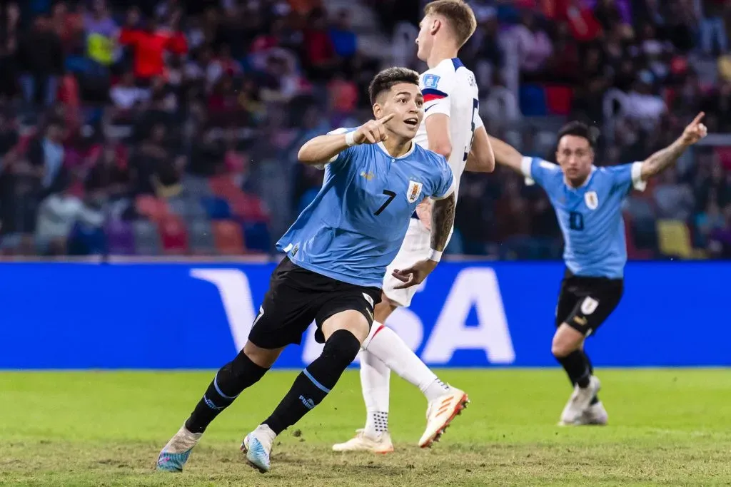 Anderson Duarte con Uruguay en el Mundial Sub20 (IMAGO)