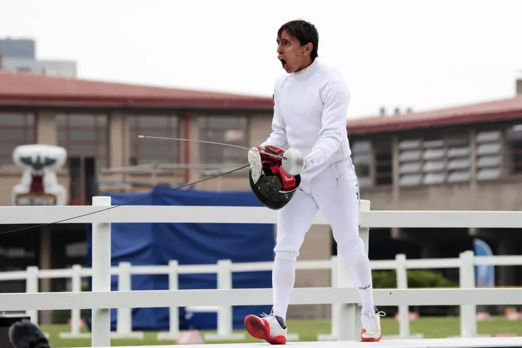 De todas las disciplinas que practica, la esgrima es su predilecta. [Foto IMAGO]