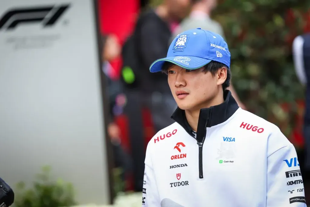 Yuki Tsunoda partirá desde el fondo de la parrilla en el GP de Bélgica (IMAGO)