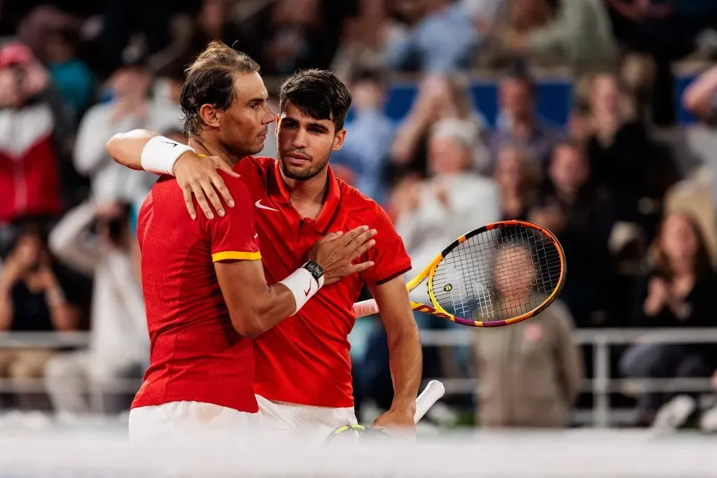 Carlos Alcaraz y Rafael Nadal buscan una medalla en París 2024 (IMAGO)