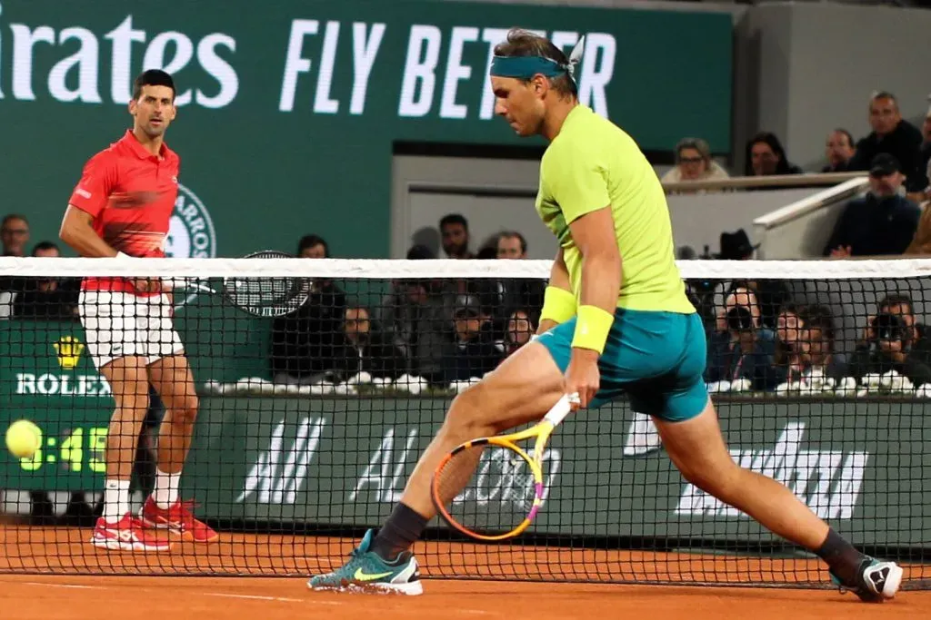 Djokovic y Nadal jugaron por última vez en curtos de final de Roland Garros 2022. (Imago)