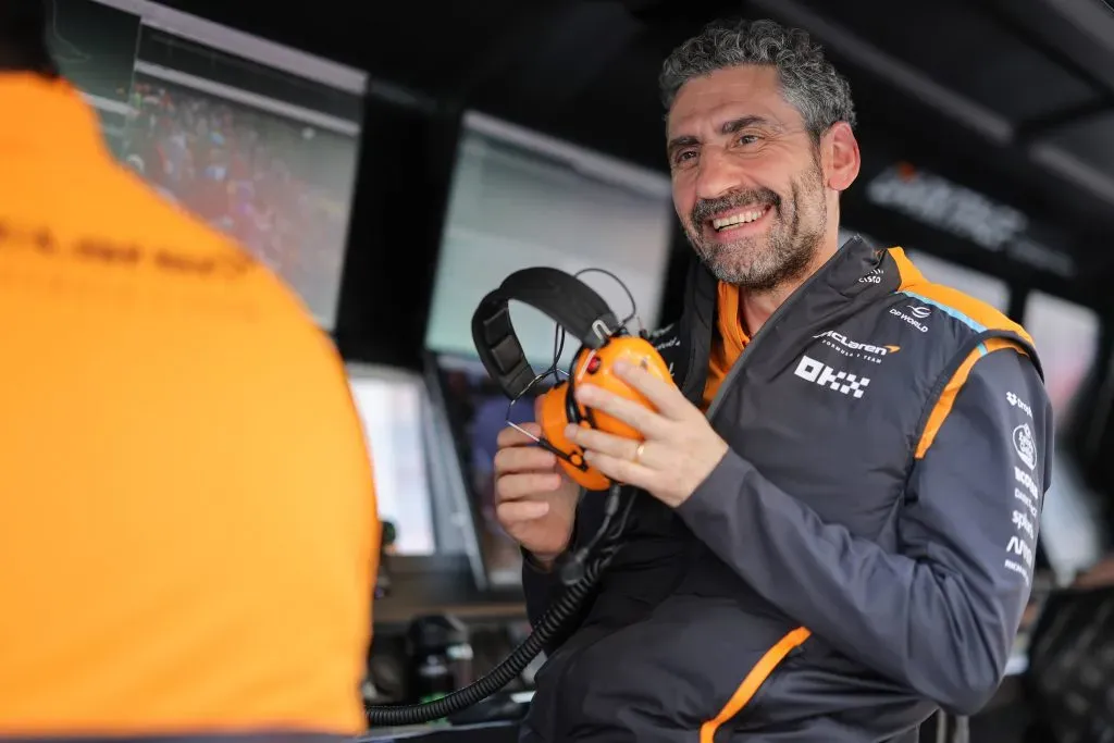 Andrea Stella renovó su contrato con McLaren (IMAGO)