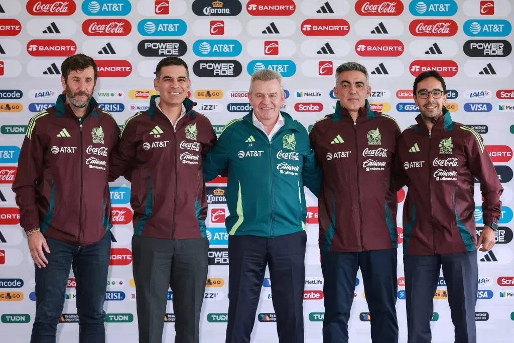 El cuerpo técnico de México fue presentado. [Foto Getty Images]