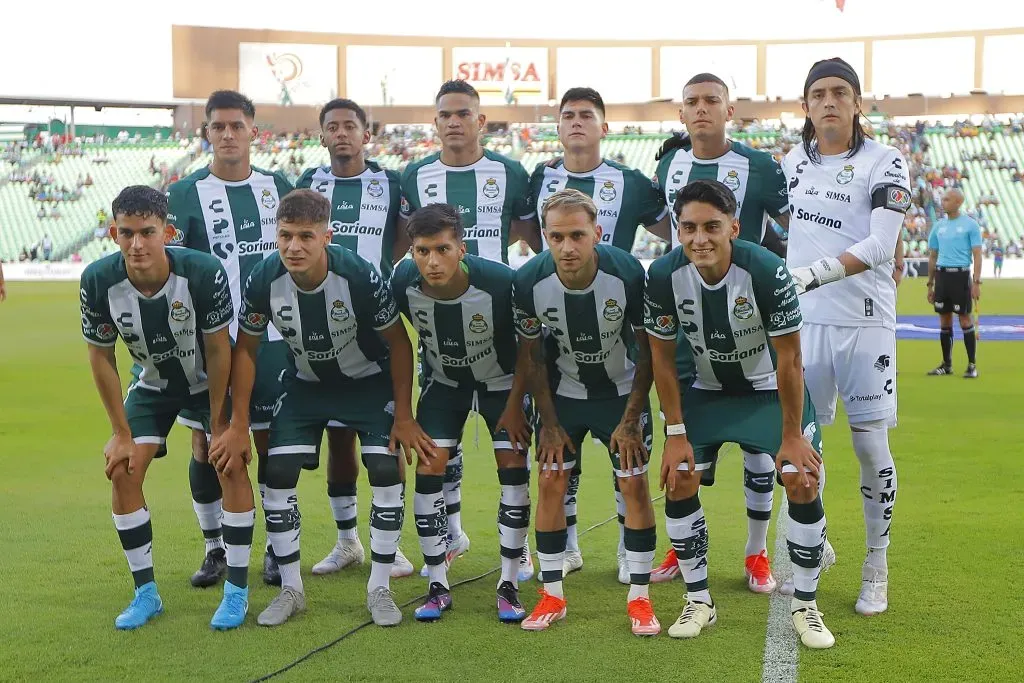 Santos Laguna necesita ganar sí o sí para seguir con vida en la Leagues Cup. (Getty Images)