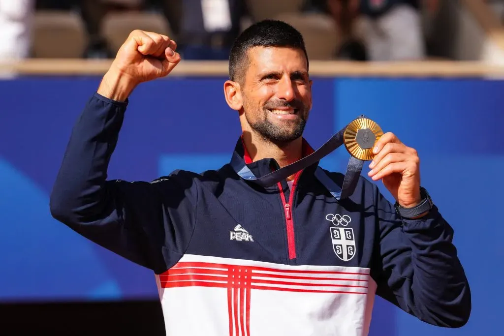 Novak Djokovic ganó los cuatro Grand Slams y obtuvo la medalla de oro olímpica. (Imago)