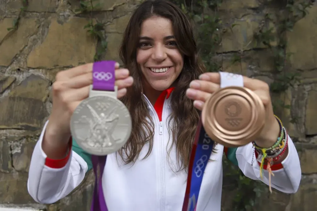 Alejandra Orozco ganó dos medallas olímpicas: plata en Londres 2012 y bronce en Tokio 2020. (Imago)