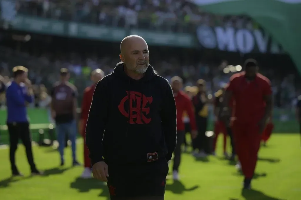 El último equipo de Jorge Sampaoli fue Flamengo (IMAGO)