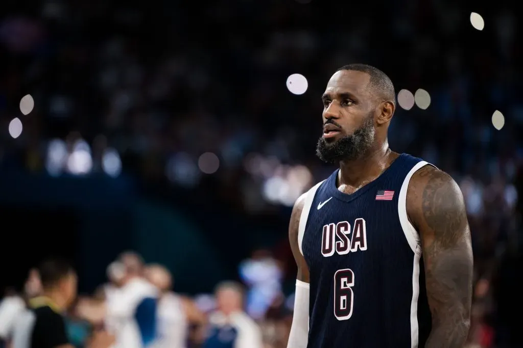 LeBron James fue una de las grandes figuras del campeón olímpico. (Imago)