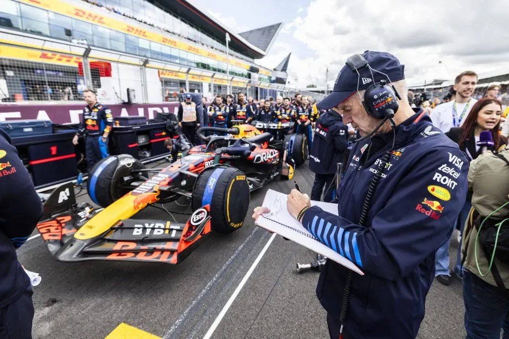 Adrian Newey fue una pieza clave en los campeonatos de Red Bull (IMAGO)