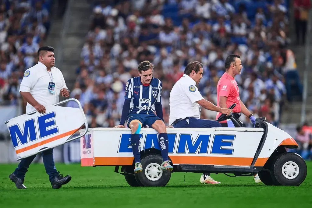 Jordi Cortizo se lesionó en el juego ante Toluca (IMAGO)