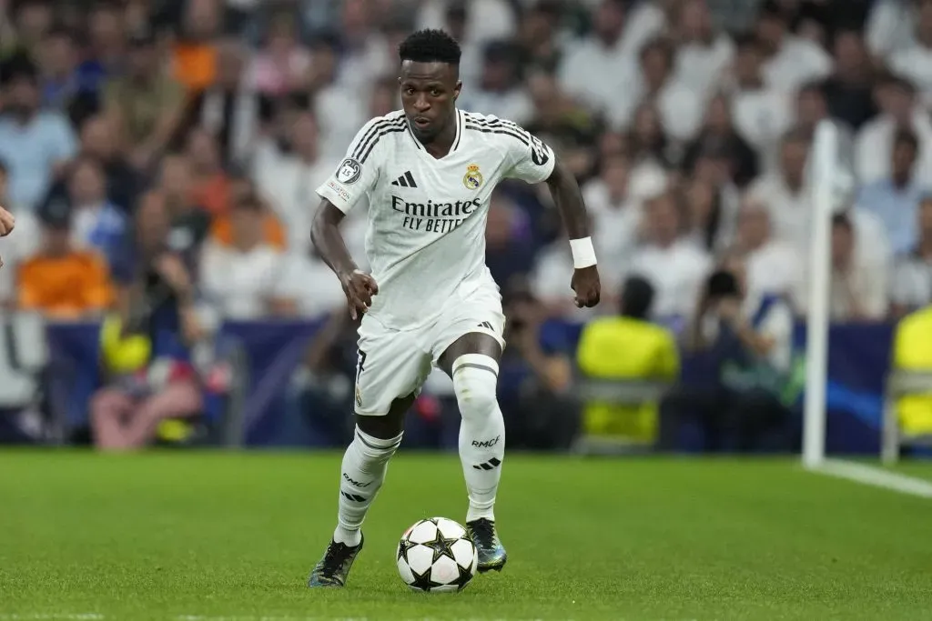 Vinícius Jr en el partido de Real Madrid ante Stuttgart por la Champions League (IMAGO)