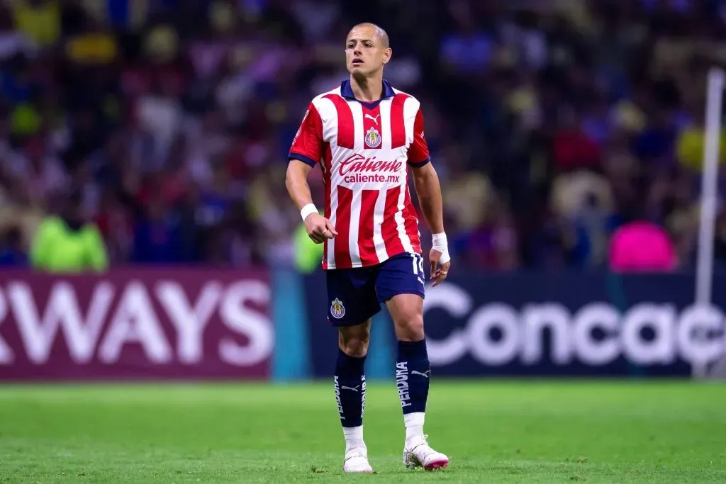 Chicharito se perderá el partido de esta noche ante Cruz Azul. (Imago)