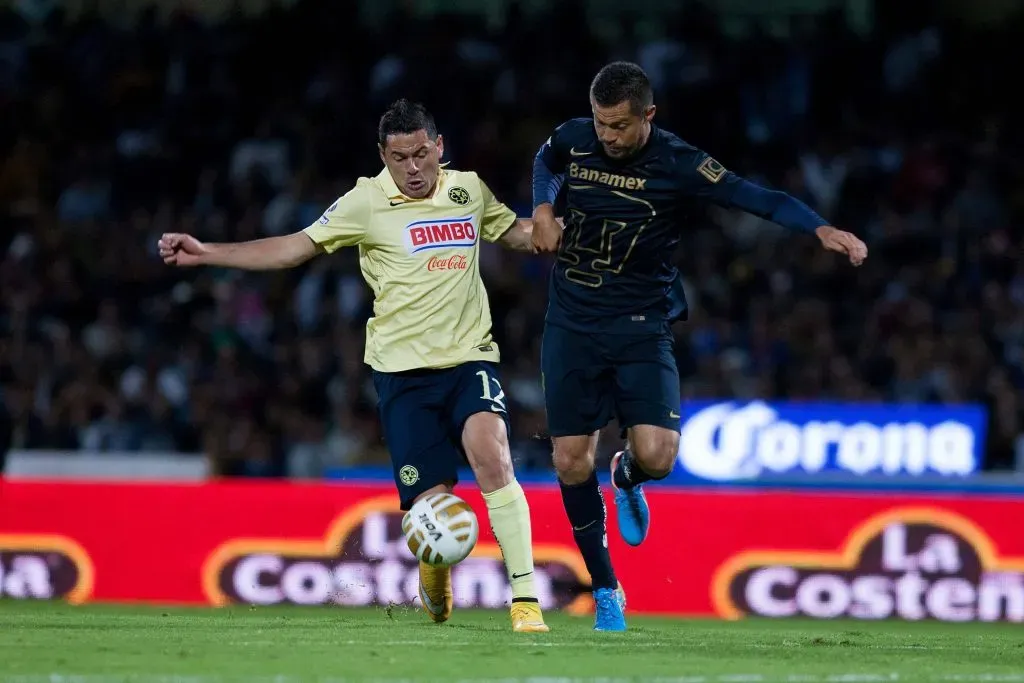 Dante López disputando un juego ante América (IMAGO)