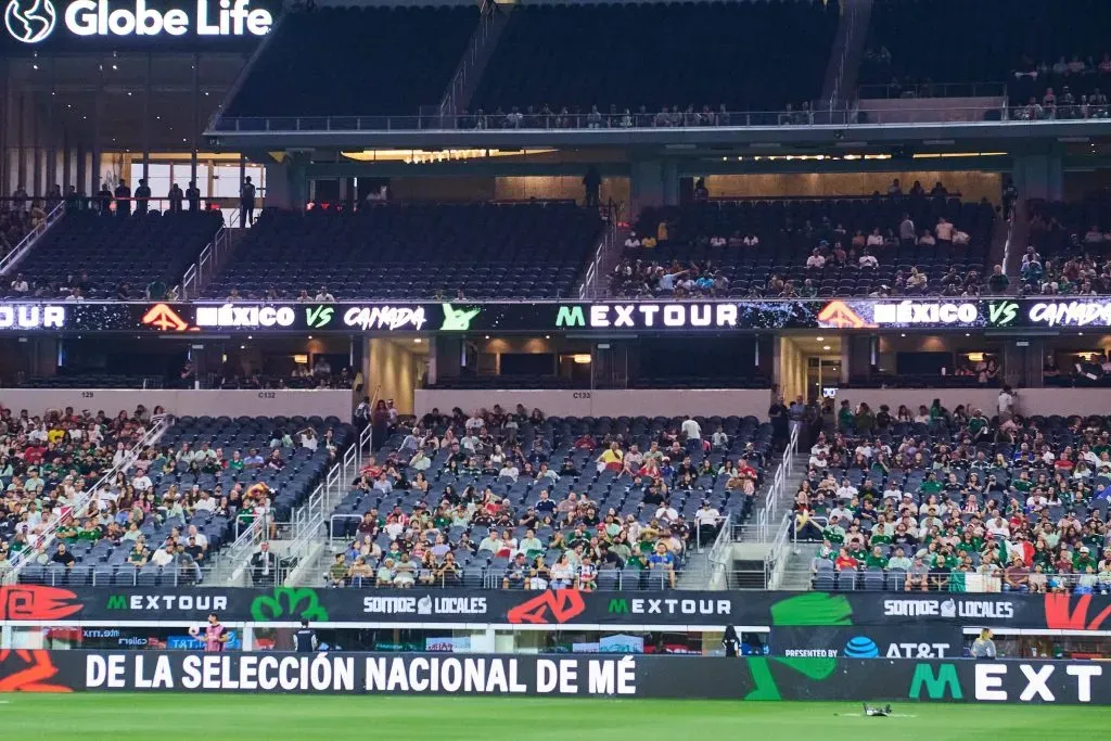 Los estadios en los que jugó al Selección Mexicana en la pasada fecha FIFA lucieron semivacíos. (Imago)