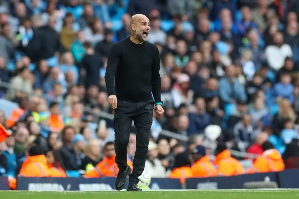 El futuro de Pep Guardiola en el Manchester City genera incógnita (IMAGO)