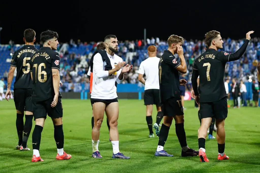 Valencia ocupa la zona de descenso en la liga española. [Foto IMAGO]