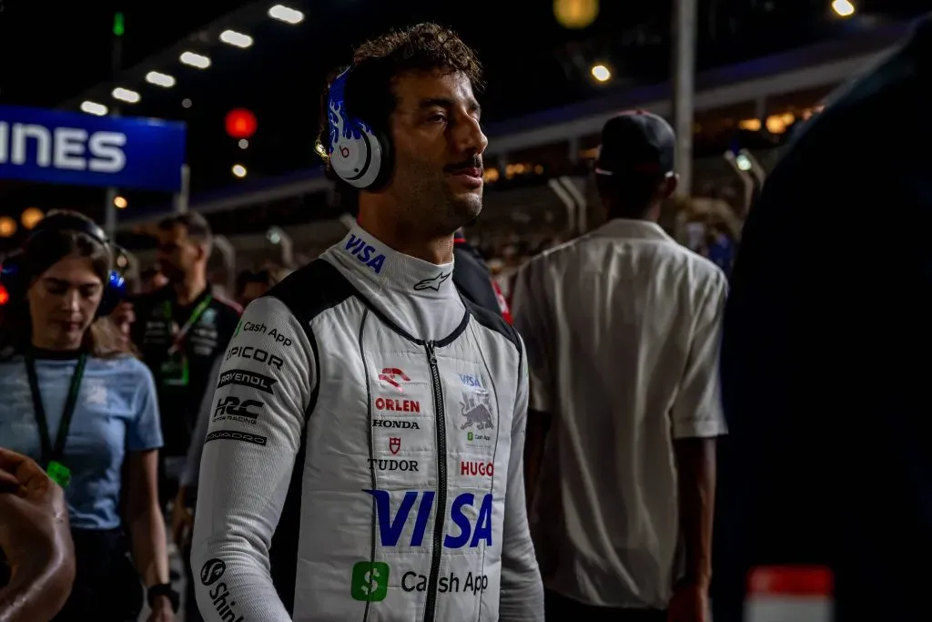 Daniel Ricciardo en el Gran Premio de Singapur 2024 (IMAGO)