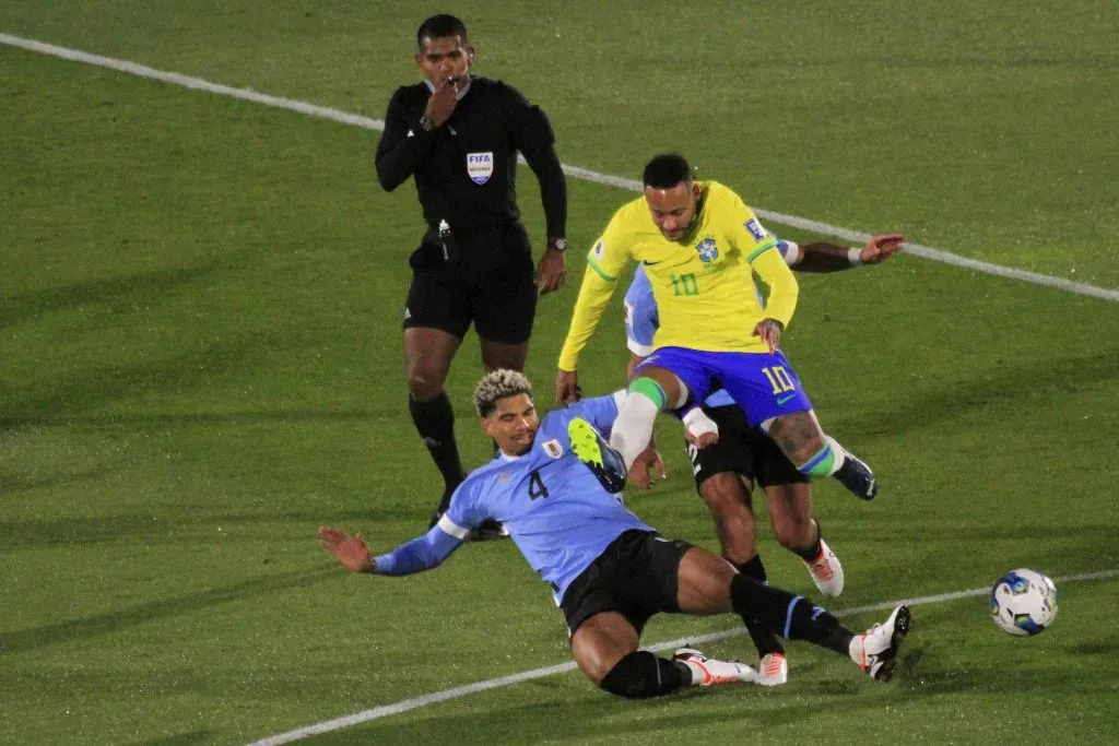 Neymar se lesionó el 17 de octubre del 2023, durante la disputa de un encuentro de Eliminatorias entre Uruguay y Brasil. (Imago)