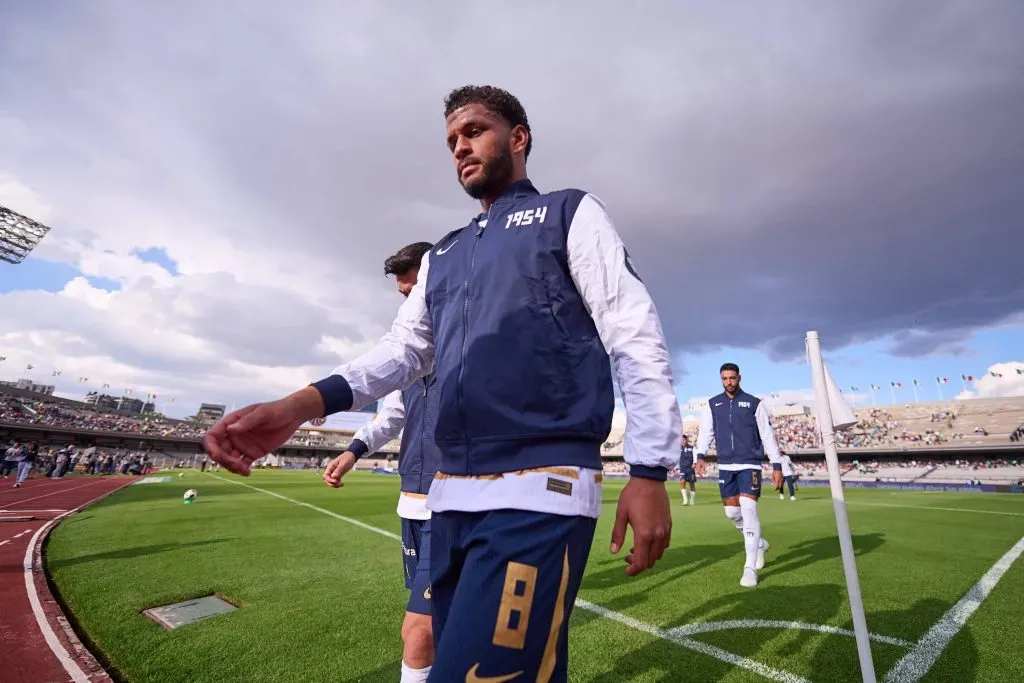 José Caicedo disputó todos los partidos de Pumas en el Apertura 2024. (Imago)