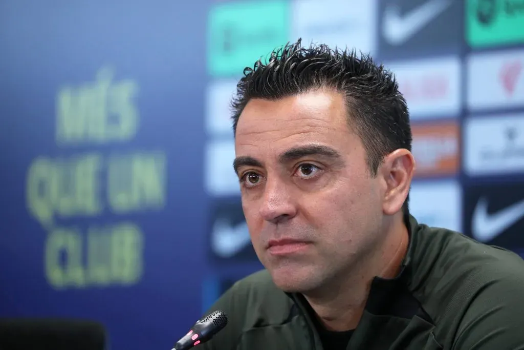 Xavi Hernández sería uno de los candidatos a reempazar a Ten Hag en el Manchester United. (Imago)