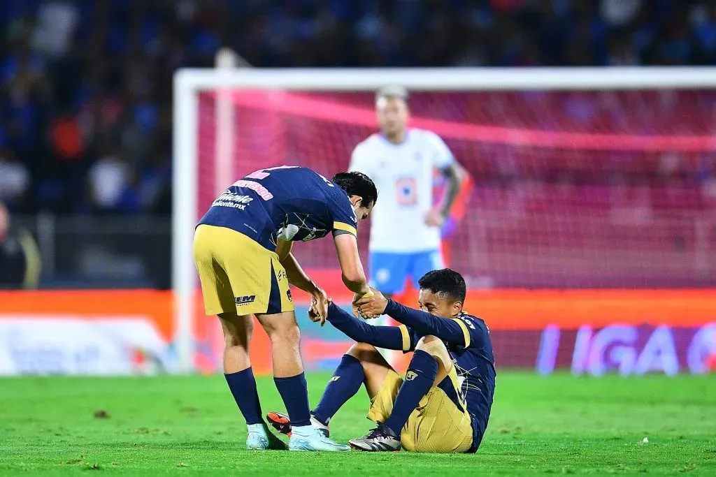 Pumas UNAM sufrió un duro golpe ante Cruz Azul (IMAGO)