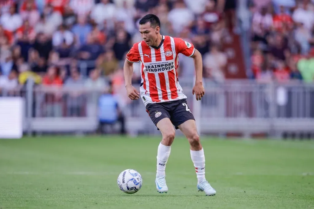 Hirving Lozano aún no se recuperó de la lesión sufrida en PSV. [Foto IMAGO]