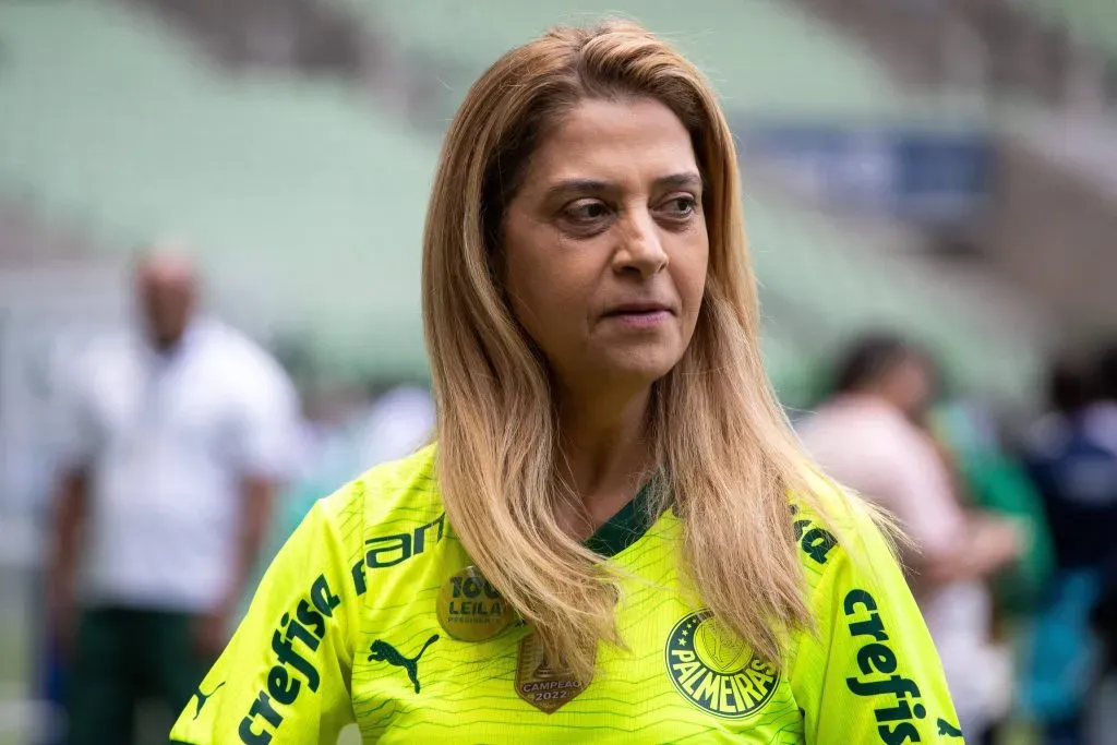 Leila Pereira, presidenta de Palmeiras. (Imago)