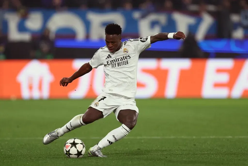 Vinícius jugó los 90 minutos en Atalanta vs. Real Madrid (IMAGO)