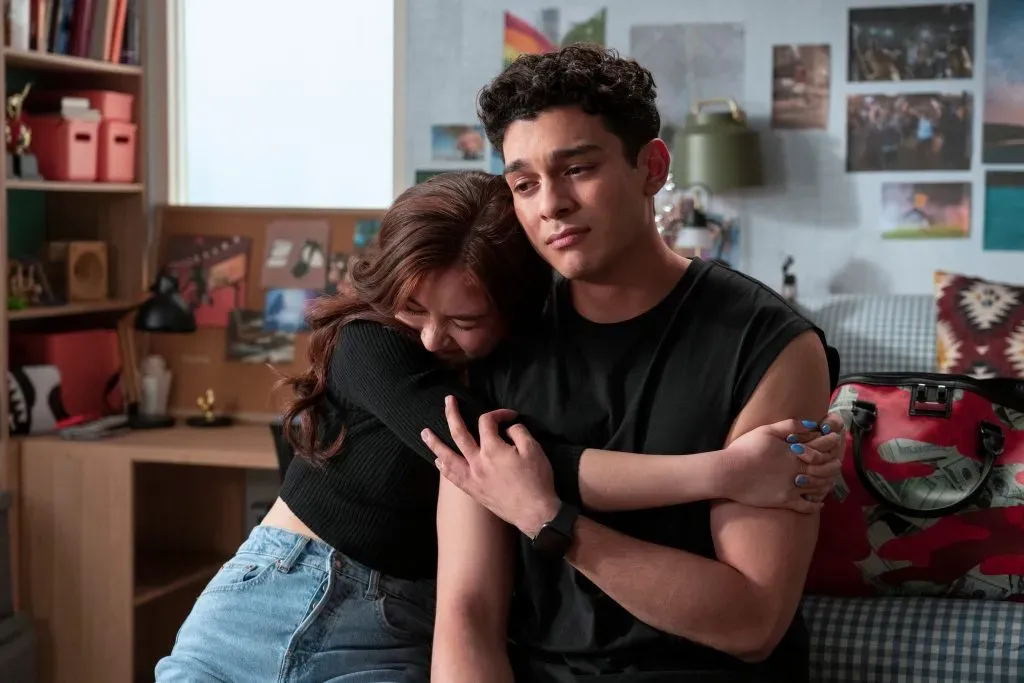 Kitty y Q en Besos, Kitty. Foto: (Netflix)