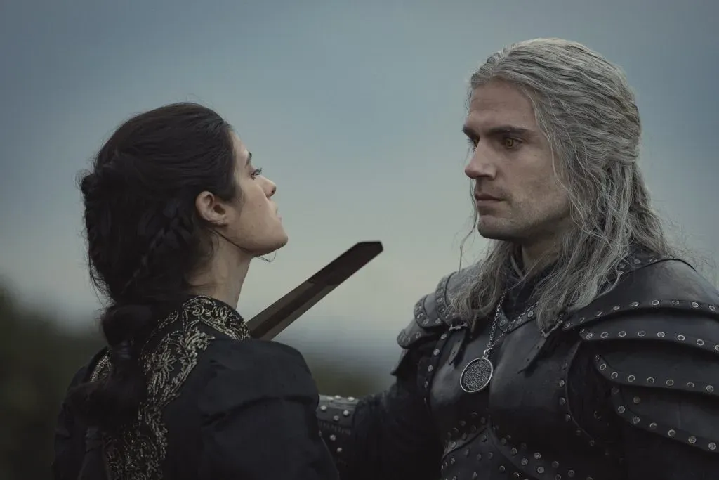 Geralt y Yennefer. Foto: (Netflix)
