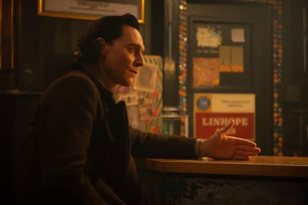 Tom Hiddleston as Loki in Marvel Studios’ LOKI, Season 2, exclusively on Disney+. Photo by Gareth Gatrell. © 2023 MARVEL.