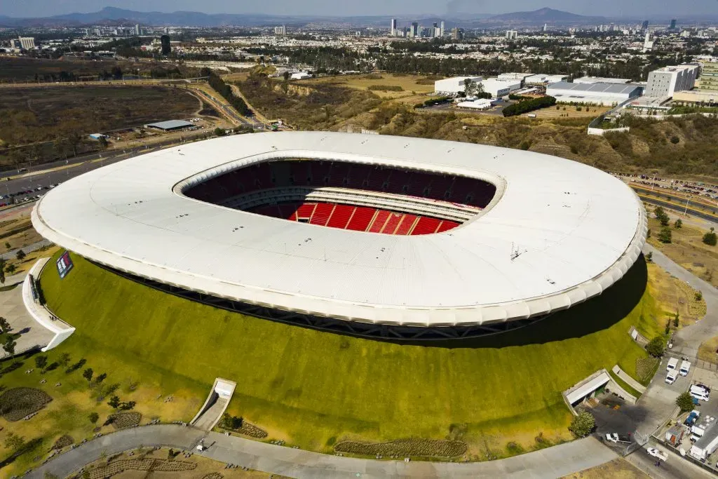 Imagen del estadio Akron, en cuya explanada se realizará el Afterlife 2024. Imagen: Getty Images.